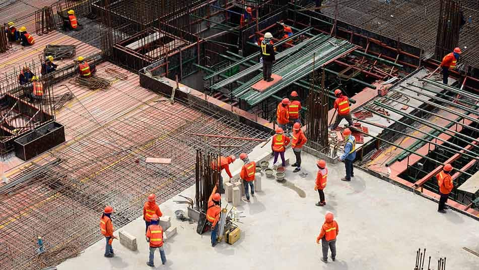 Automaatio voi auttaa varmistamaan, että materiaalit ovat oikeassa paikassa oikeaan aikaan, ja vähentää siten rakennustyömailla syntyvää hukkaa.