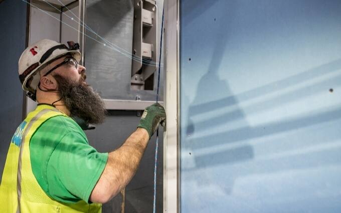 Hissin keskeytymätön rakennusaikainen käyttö