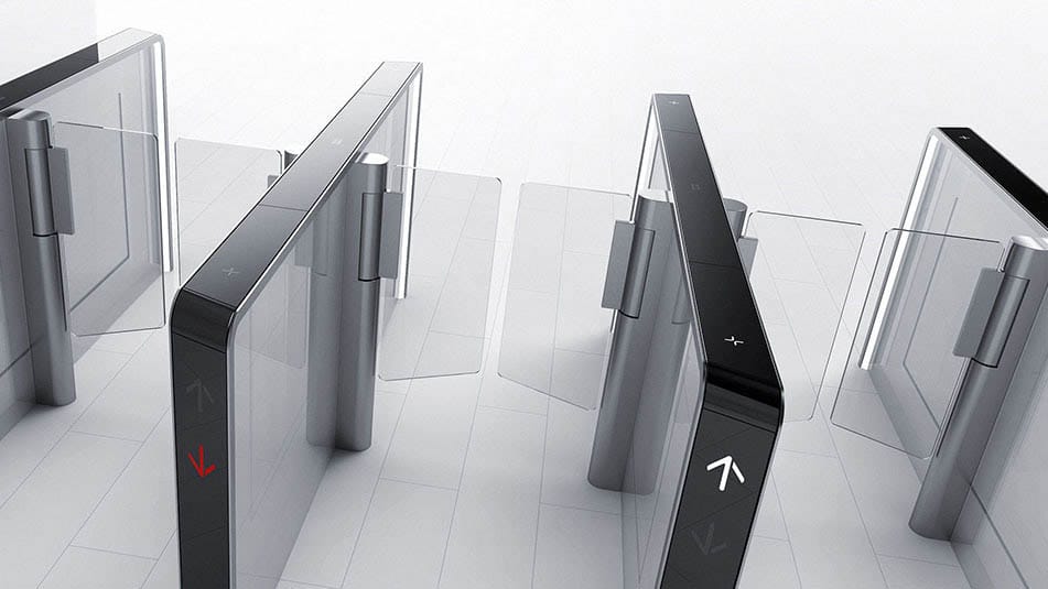 KONE Turnstile 100 fits perfectly modern buildings that require a convenient, secure access control solution with a premium look and feel.